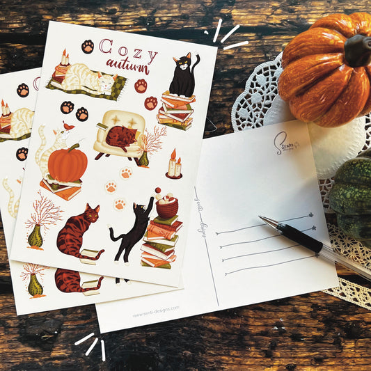 Postkarte - Cozy Autumn